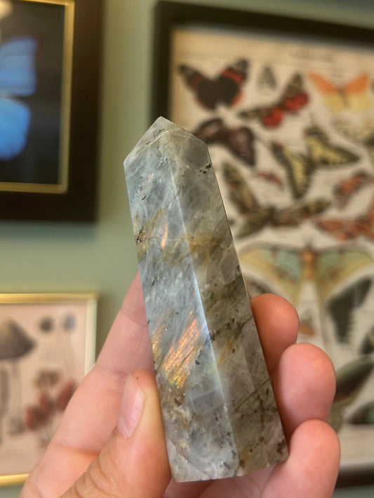 Purple Labradorite Tower